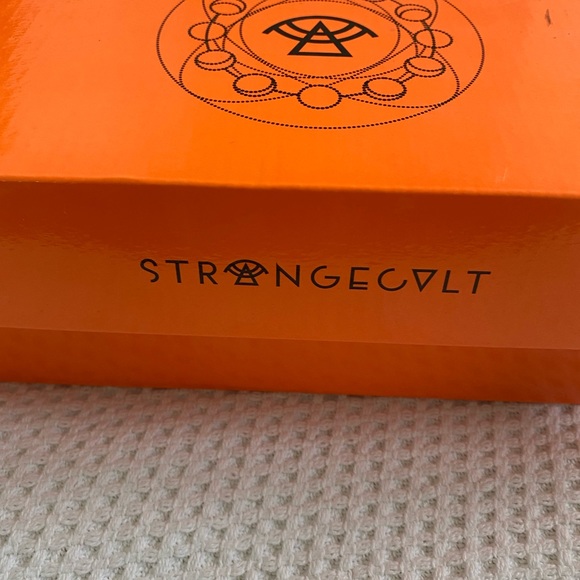 Strange Cvlt Strange Cult Halloween Dagger Jack-O-Lantern Pointed Flats 9 / 10 - Picture 4 of 8